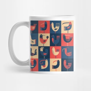 Square Birds Mug